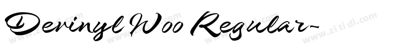 Devinyl W00 Regular字体转换 Devinyl W00 Regular字体转换